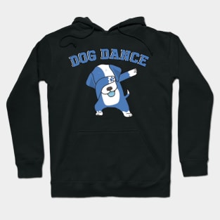 Blue dog dance Hoodie